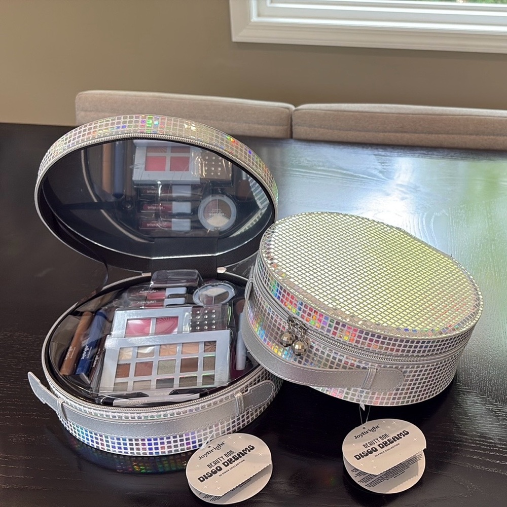 Ulta Bright Joy Holographic Makeup Case with Mirror
